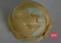 Illustration of how to make papaya milk-flavored steamed buns 10
