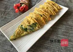 Spinach egg pancake recipe 8