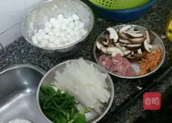 Illustration of how to make glutinous rice balls 2
