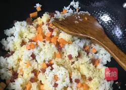 Illustration of how to make egg fried rice 6