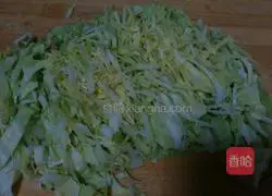 Illustration of home-style fried shredded pancakes 2