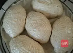 Illustration of how to make special-shaped steamed buns with milk, flaxseed powder and sorghum noodles 11