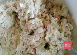 Illustration of how to make vegetable buns 2