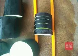 Illustration of how to make eggplant meat patties 2