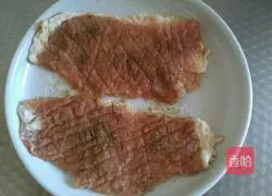Illustration of how to make black pepper steak sandwich 2