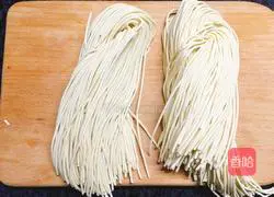 Illustration of Korean spicy sauce fried noodles 11