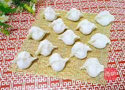 Illustration of how to make tofu stuffed dumplings 1