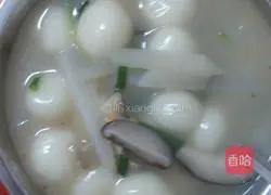 Illustration of how to make glutinous rice balls 5
