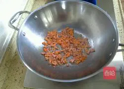 Illustration of how to make egg fried rice 3