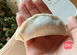 Illustration of the simplest way to make dumplings 8