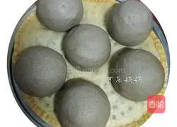 Illustration of how to make buckwheat noodles and black sesame steamed buns 3