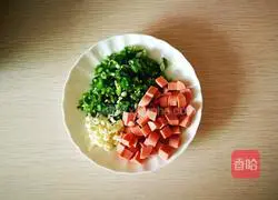 Illustration of how to make egg fried rice 2