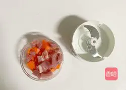 Baby complementary food for one week: Recipe for minced beef and egg fried rice 2