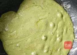 Illustration of how to make matcha flavored beef cake 5