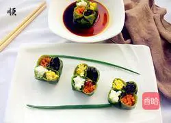 Illustration of how to make Sixi dumplings 16