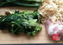 Illustration of how to make tofu skin, cabbage and pork stuffed buns 4