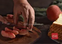 Peach Sandwich Recipe Illustration 3