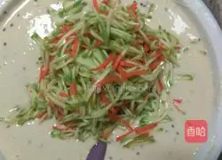 Illustration of how to make quilt pancakes 4