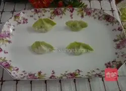 Illustration of how to make radish meat dumplings 14