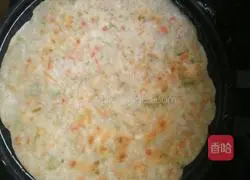 Illustration of homemade delicious batter breakfast cake 4