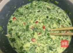 Watercress Pancakes Recipe Illustration 3