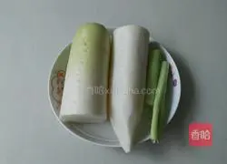 Illustration of how to make mutton and radish dumplings 2