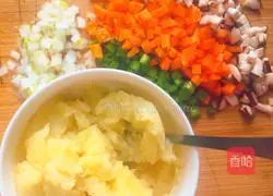 Potato and vegetable pancake recipe 2
