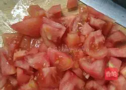 Illustration of how to make tomato and egg sauce noodles 2