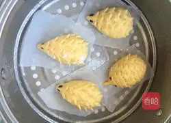 Illustration of how to make pumpkin steamed buns (patterns) 16