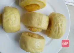 Illustration of how to make pumpkin steamed buns 27