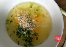 Illustration of how to make leek and egg dumplings 4