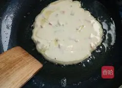 Illustration of how to make egg pancakes 12