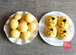 Illustration of how to make milk-flavored steamed buns 15