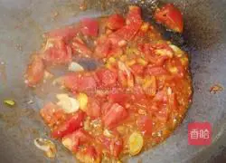 Illustration of how to make tomato and egg fried noodles 6