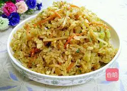 Three shredded fried rice recipes 14