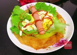 Illustration of how to make hand cakes 7