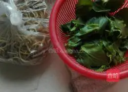 Illustration of how to make vegetarian fried noodles 1