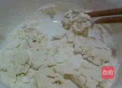 Illustration of how to make scallion pancakes 1