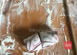 Illustration of how to make purple sweet potato and rose steamed buns 7