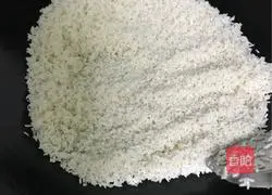 Illustration of how to make raw fried glutinous rice 5