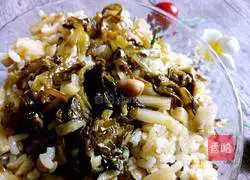 Illustration of how to make mustard fried rice 5