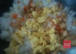 Egg Fried Rice Recipe Illustration 5