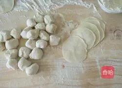 Illustration of how to make dumplings stuffed with pork and chives 9