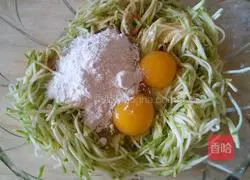 Zucchini egg pancake recipe 2