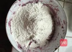 Purple Sweet Potato Pumpkin Cake Recipe Illustration 3