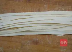 Illustration of how to make noodles 12