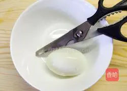Illustration of how to make egg sandwich 1