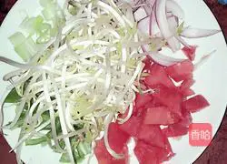 Illustration of how to make fried noodles 3