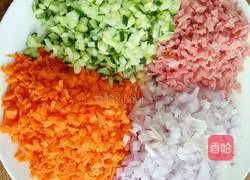 Egg Fried Rice Recipe Illustration 2