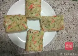 Illustration of how to make quilt pancakes 11